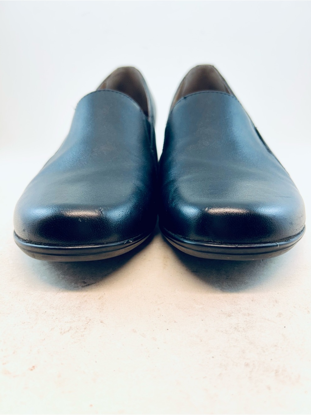 Dansko Black Milled Nappa Leather Farah Smoking Loafers, size 39 8.5 9 - Picture 3 of 11
